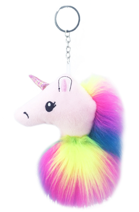 Unicorn keychain