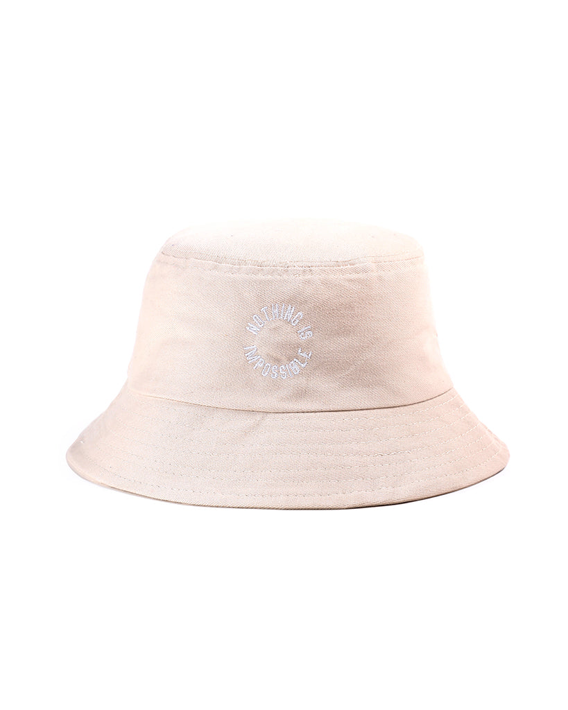 Embroidery bucket hat