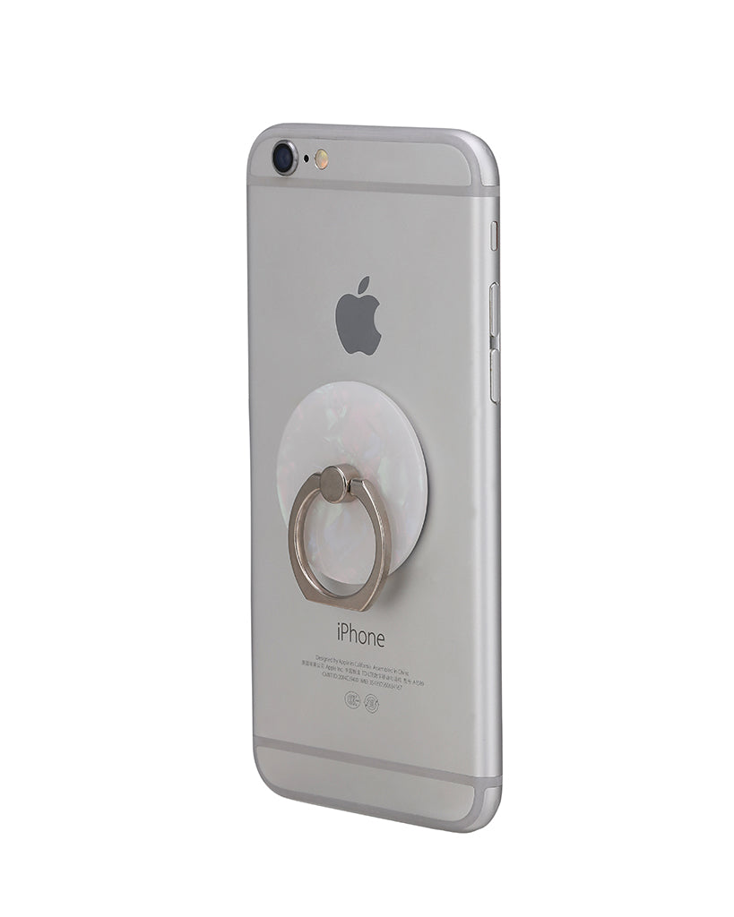 Round phone ring holder