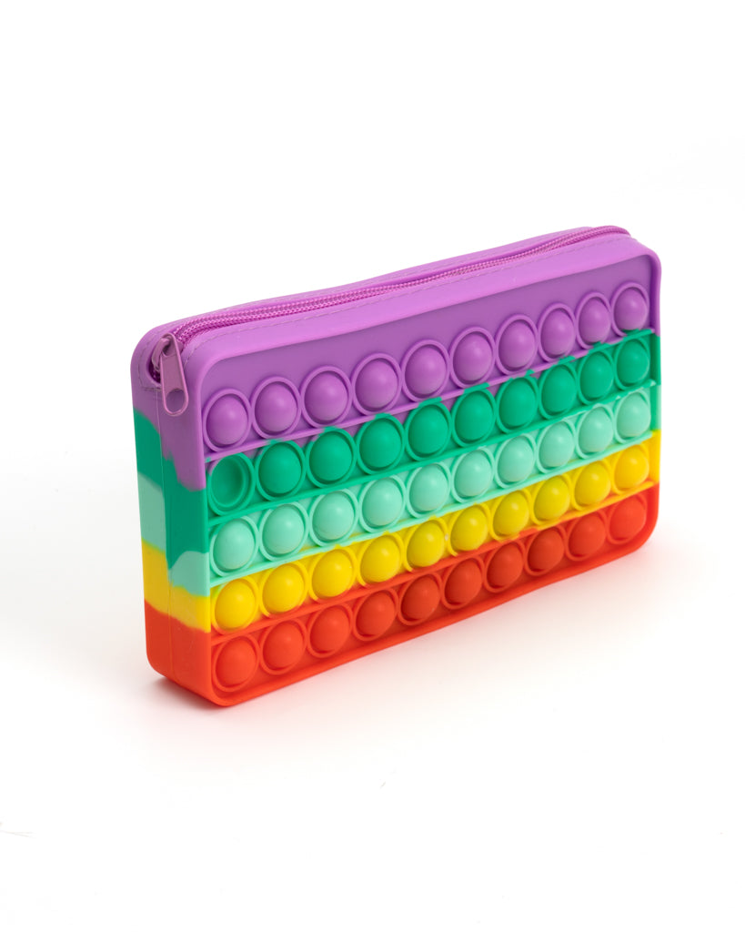Rainbow pencil case