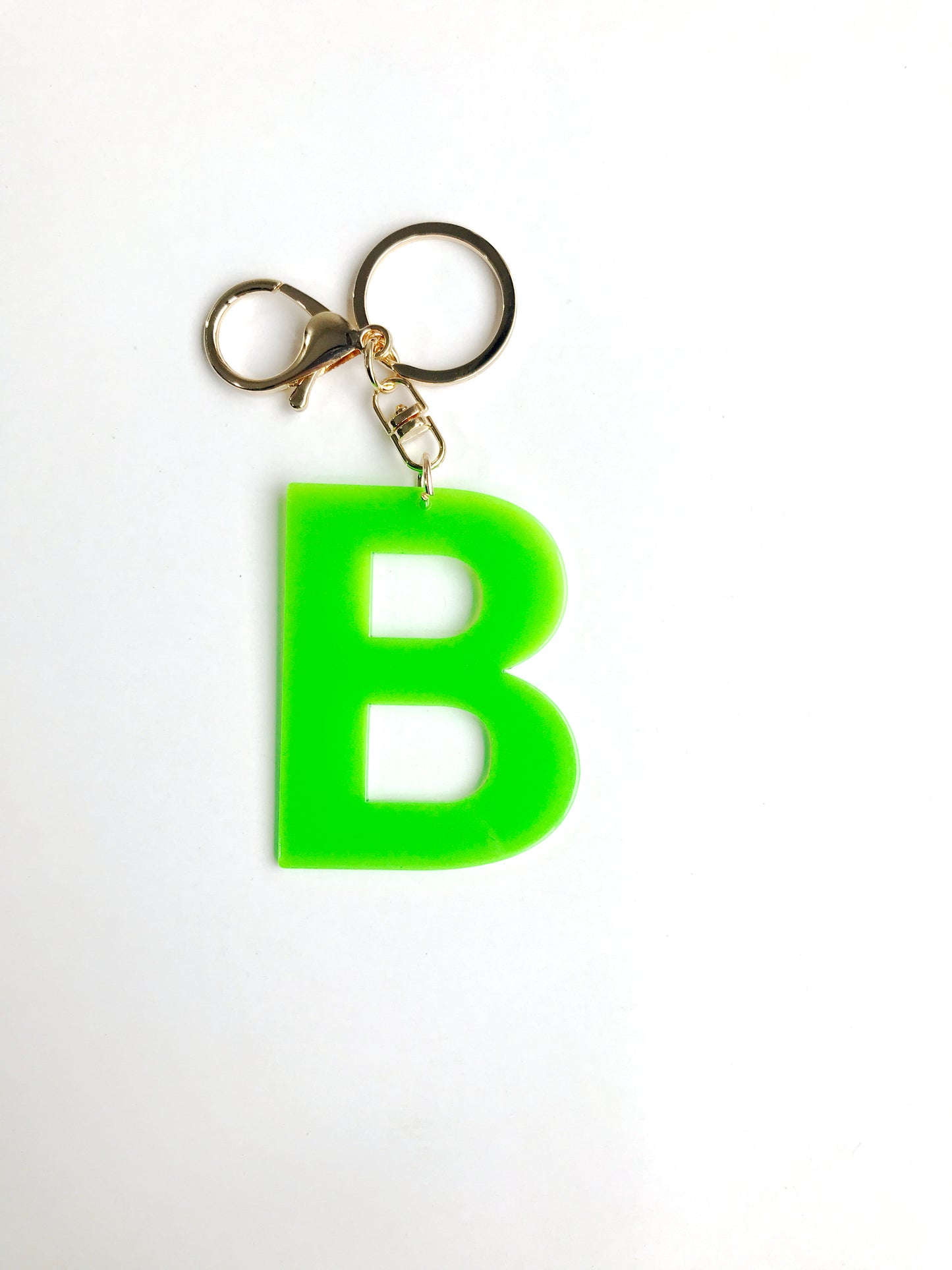 Letter keychains
