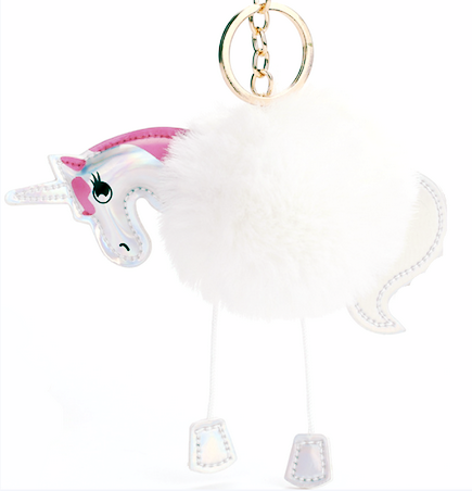 Pompom keychains