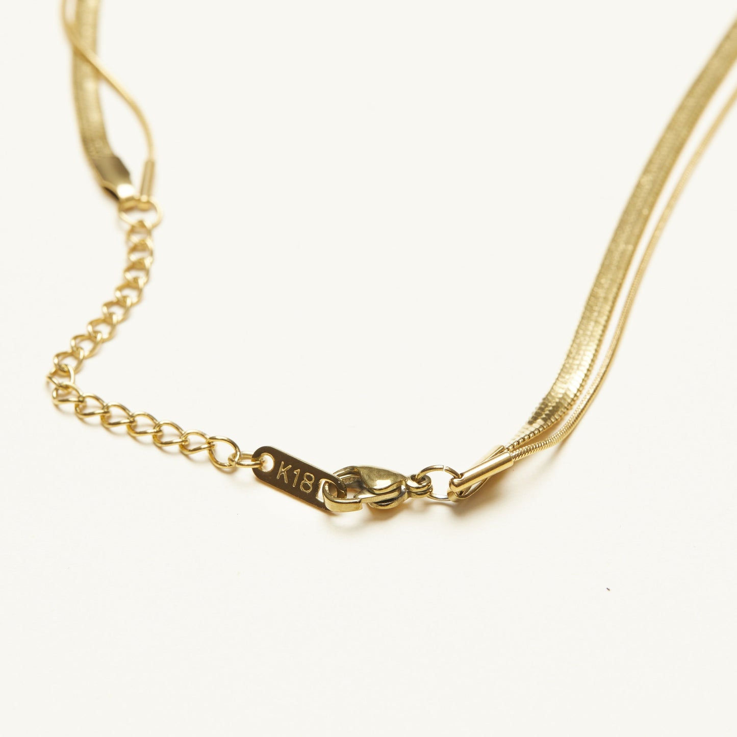Double Herringbone Necklace