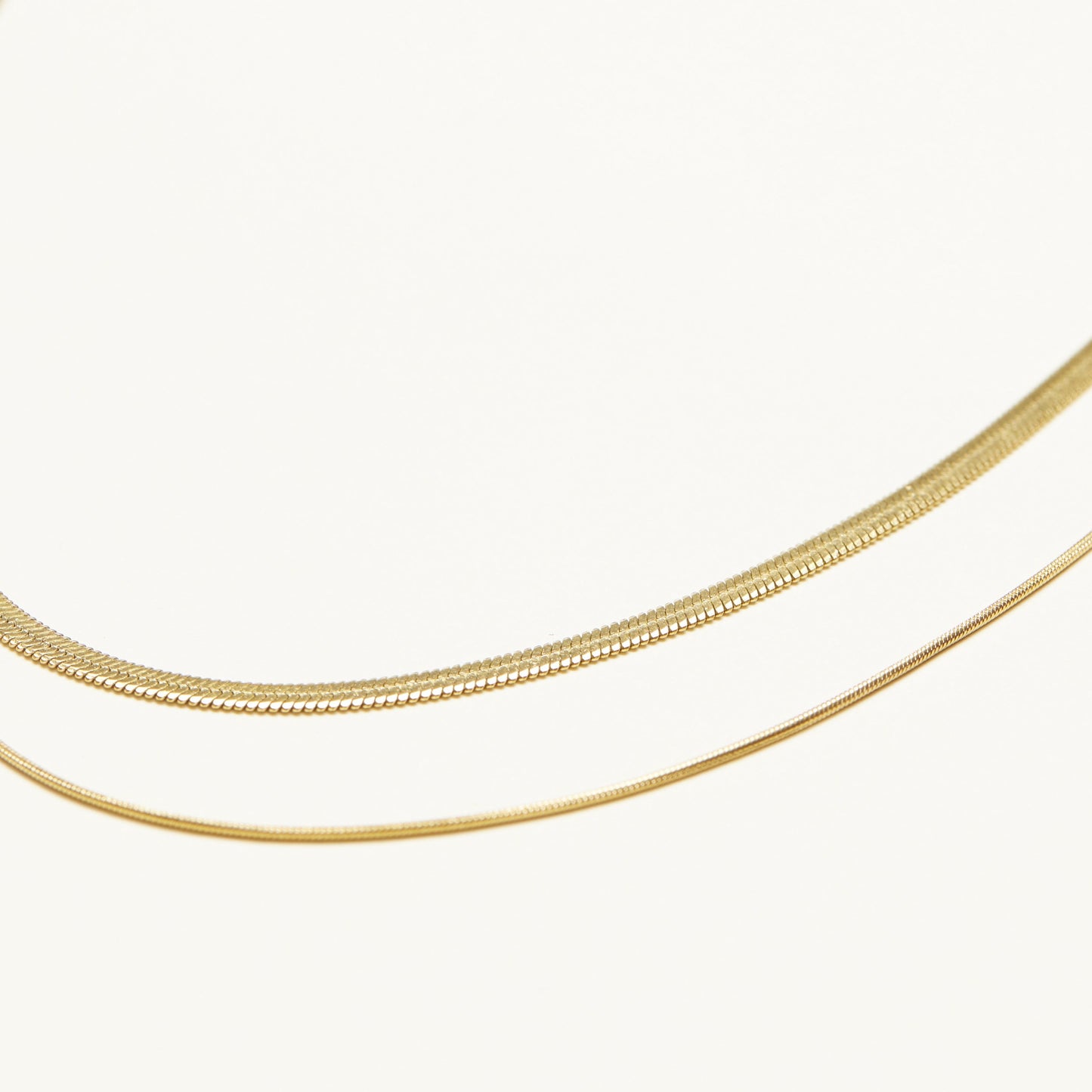 Double Herringbone Necklace