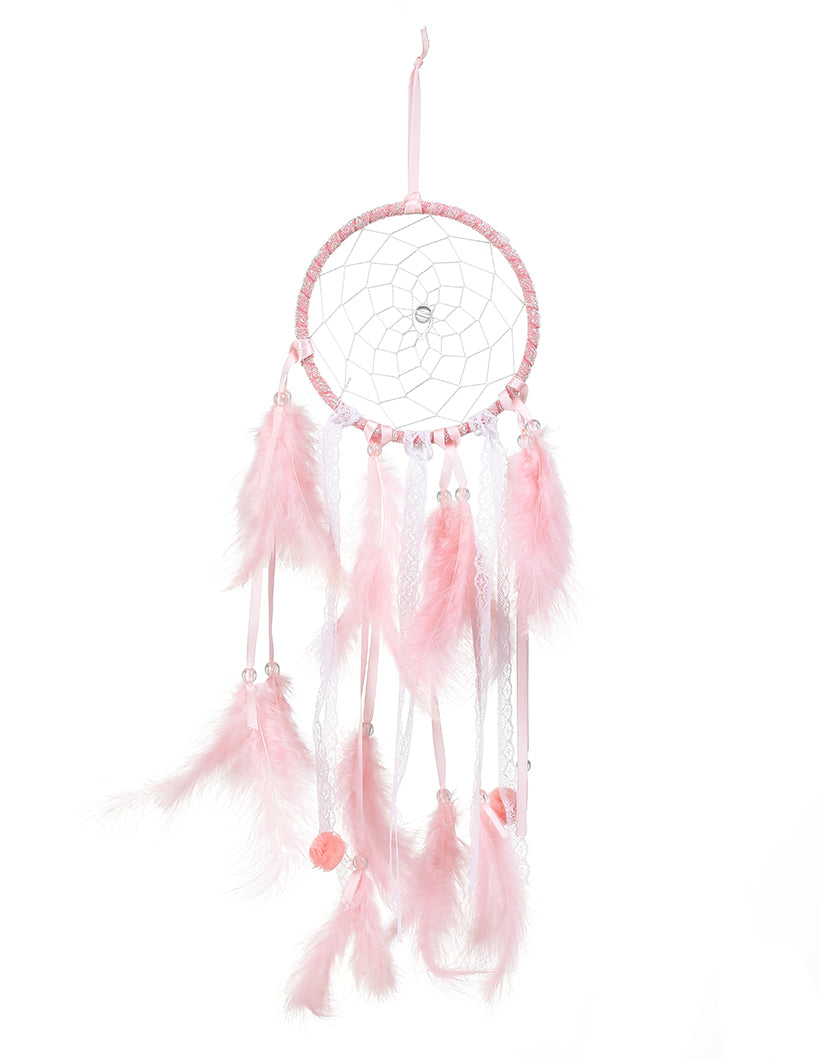 Valentine's Day Pendant Creative Car Ornament Room Decor Windbell Wrapped Lights Car Pendant Dream Catcher Wind Chimes Dream Catcher Car Hanging Wind Chimes Decoration