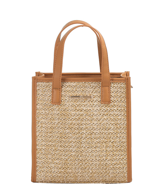 Women Straw bag handle bag