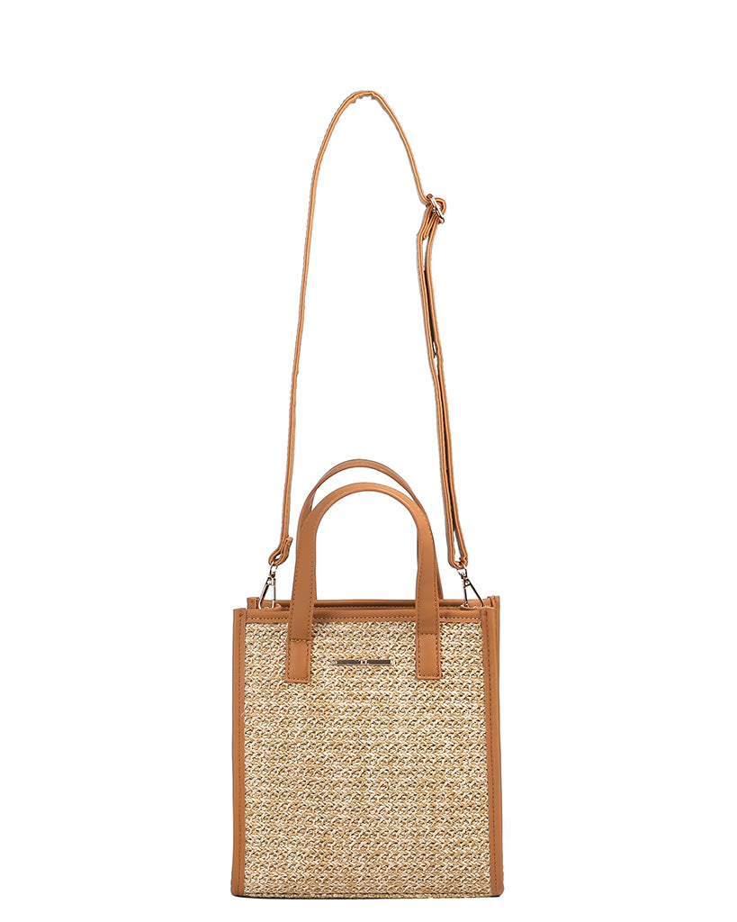 Women Straw bag handle bag