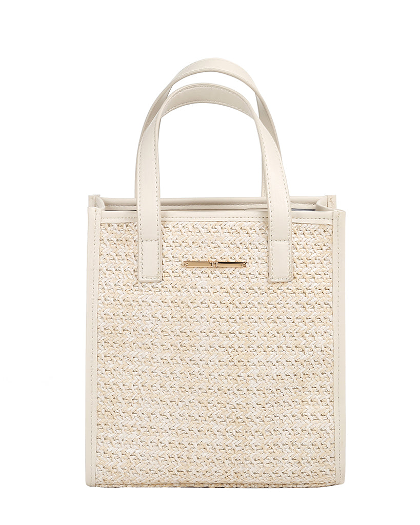 Women Straw bag handle bag