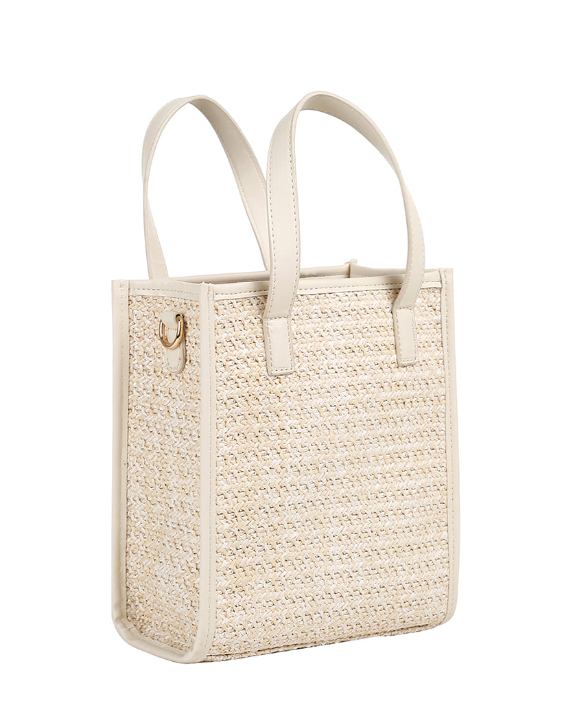 Women Straw bag handle bag