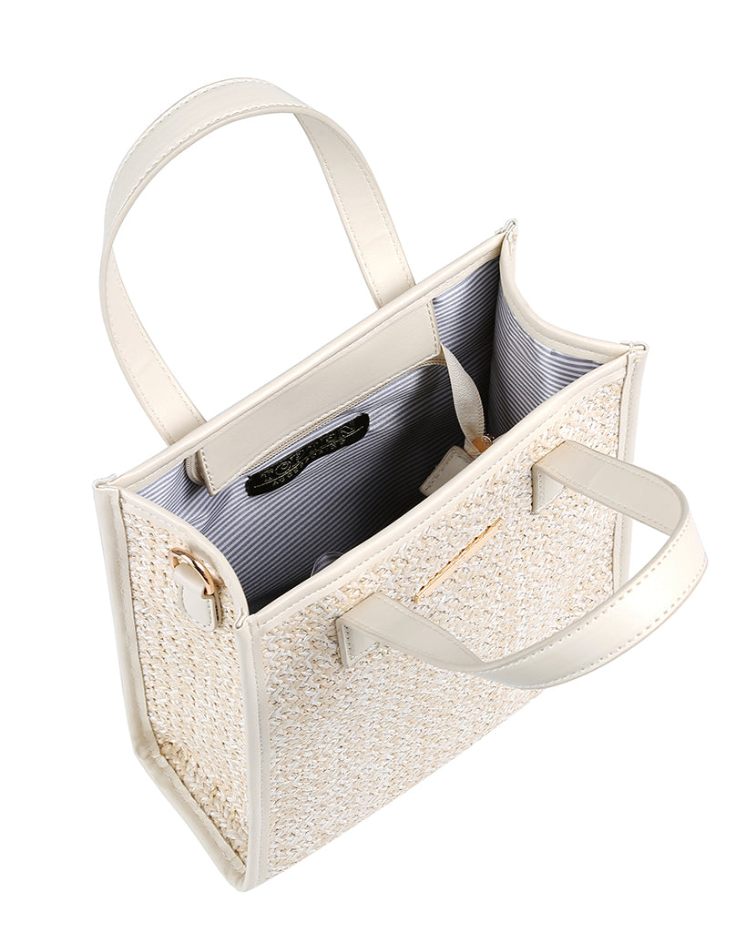 Women Straw bag handle bag