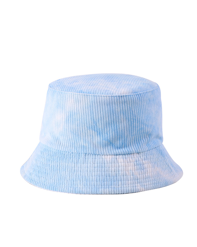 Tie-dyed corduroy fisherman's hat