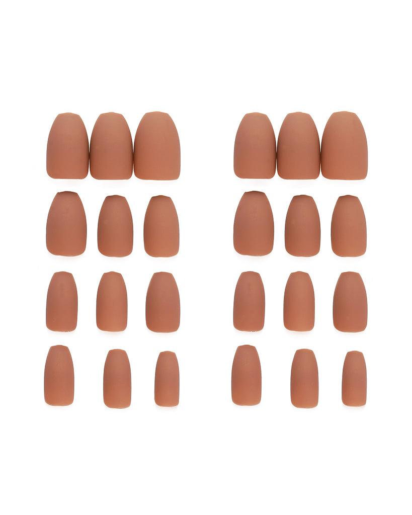 Children Acrylic Fake Nails Press on Pre-glue Full Cover Glitter Gradient Color Rainbow Short Sticky Fake Nails Kids Nails Set for Little Girls - Colorful Rainbow Series