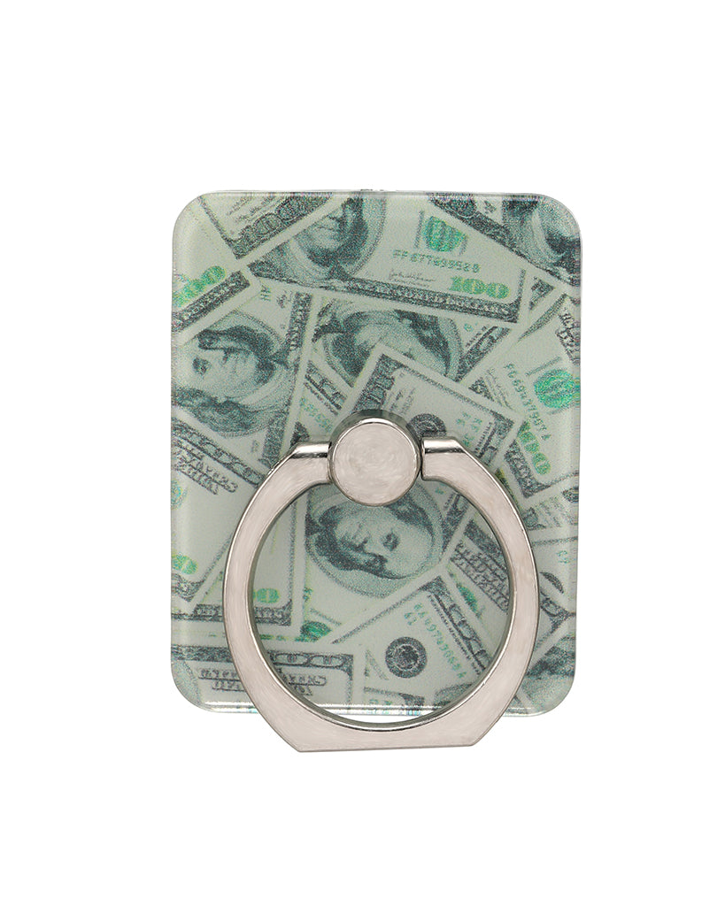 Square phone ring holder