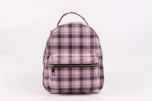 Plaid backpack