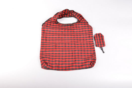 Plaid shoulder bag