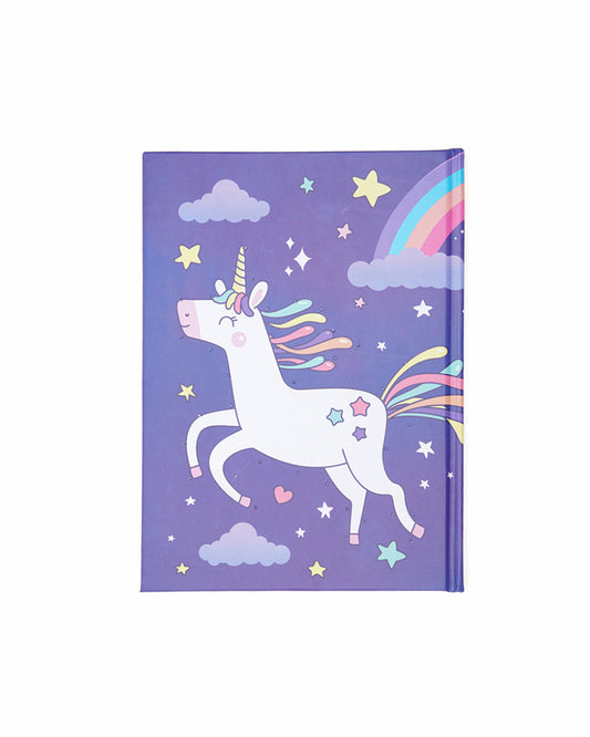 Rainbow Notepad book Unicorn