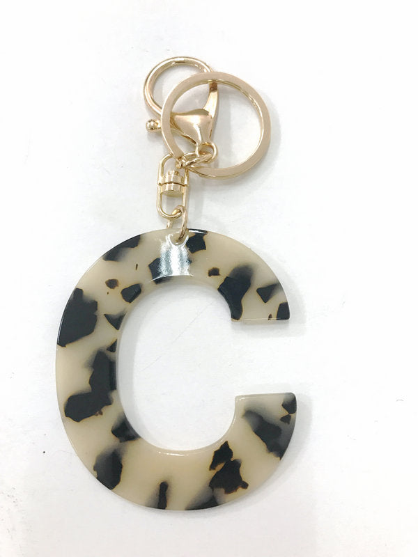 Letter keychains