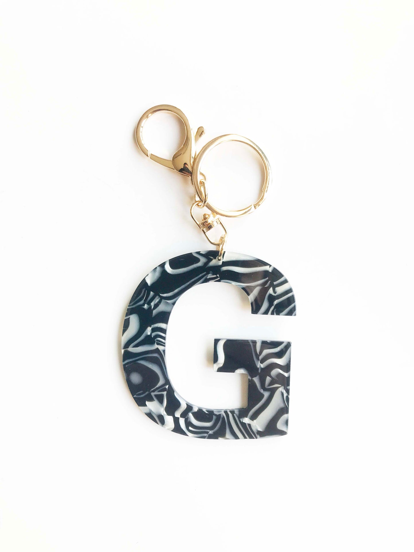 Letter keychains