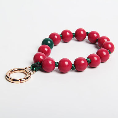 Acrylic round bead key chain