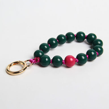 Acrylic round bead key chain
