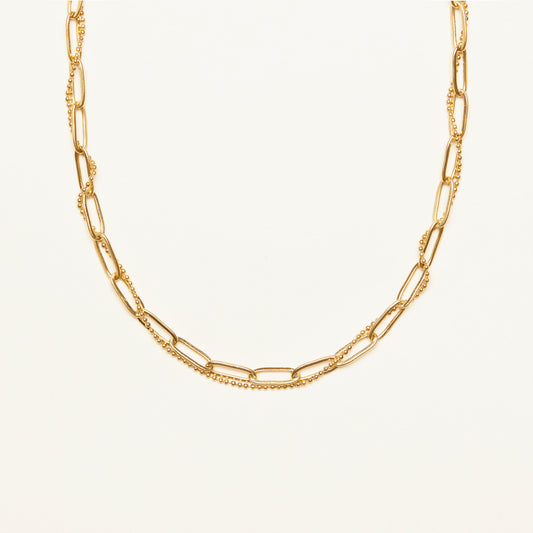 Thick Paperclip Chain Necklace