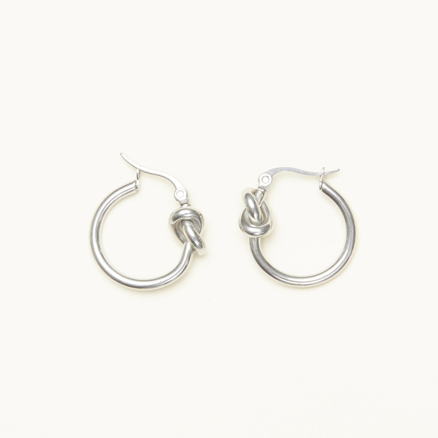 French Knot Hoop Earrings